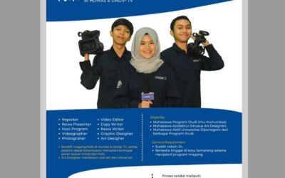 Open Recruitmen Magang UNDIP TV 2022