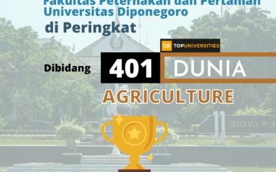 FPP UNDIP Berhasil Menempati Urutan ke 400+ QS World University Rankings