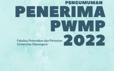 Pengumuman Seleksi Penumbuhan Wirausahawan Muda Pertanian (PWMP) 2022 UNDIP