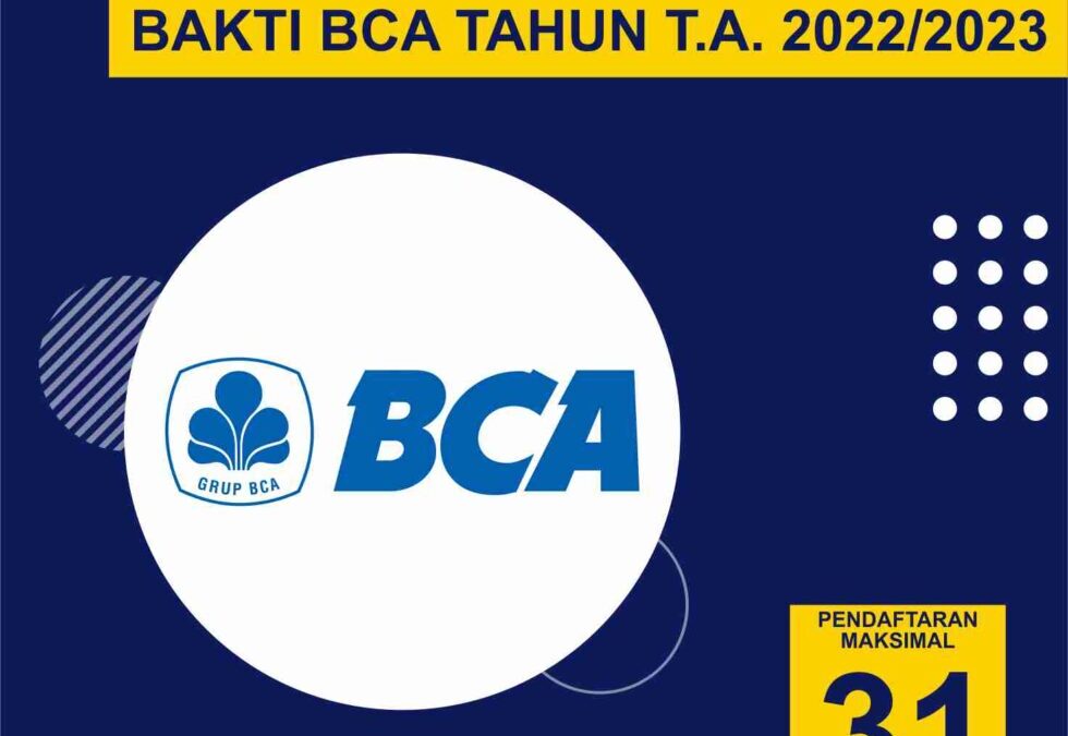 beasiswa bca 2022