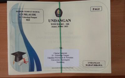 PENGAMBILAN UNDANGAN WISUDA PERIODE 166 (APRIL 2022)