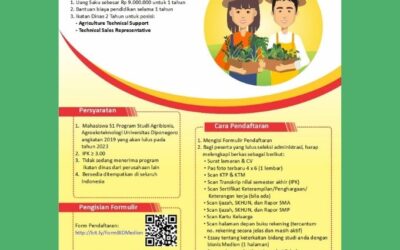 PT Medion Farma Jaya Service Association Scholarship Batch IX in 2022