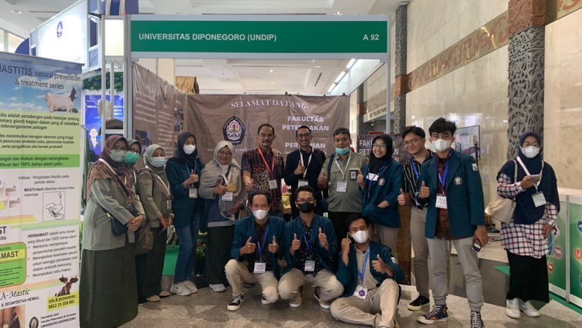 FPP UNDIP Opens a Booth at The Indo Livestock Expo & Forum 2022 Event