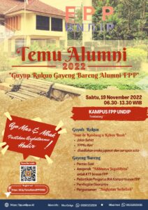 Temu Alumni FPP UNDIP 2022