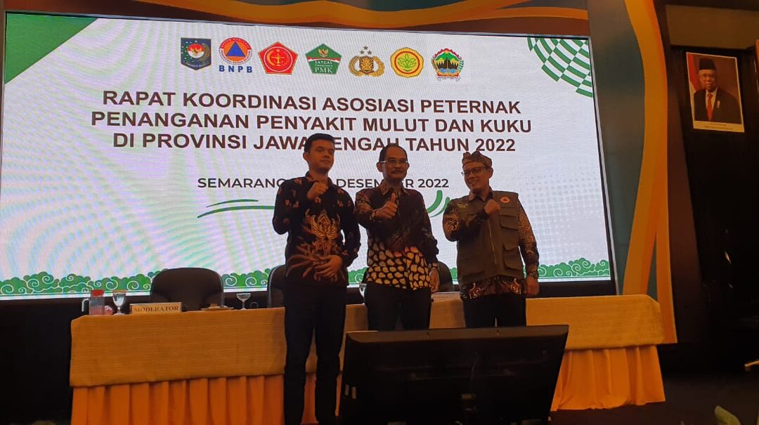 Usaha Mempercepat Penanganan Penyakit PMK, SATGAS Penanganan Penyakit Kuku dan Mulut bersama FPP UNDIP Mengadakan Rapat Bersama