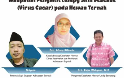 Simak Dialog Interaktif Tentang Bagaimana Kiat Mengatasi Penyakit Lumpy Skin Disease (Cacar) Pada Hewan Ternak Di Siaran Berikut!