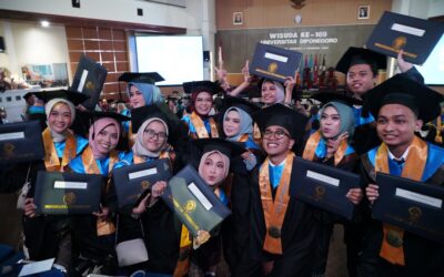 Sebanyak 193 Mahasiswa Fakultas Peternakan dan Pertanian UNDIP Turut di Wisuda pada Upacara Wisuda ke-169 Universitas Diponegoro