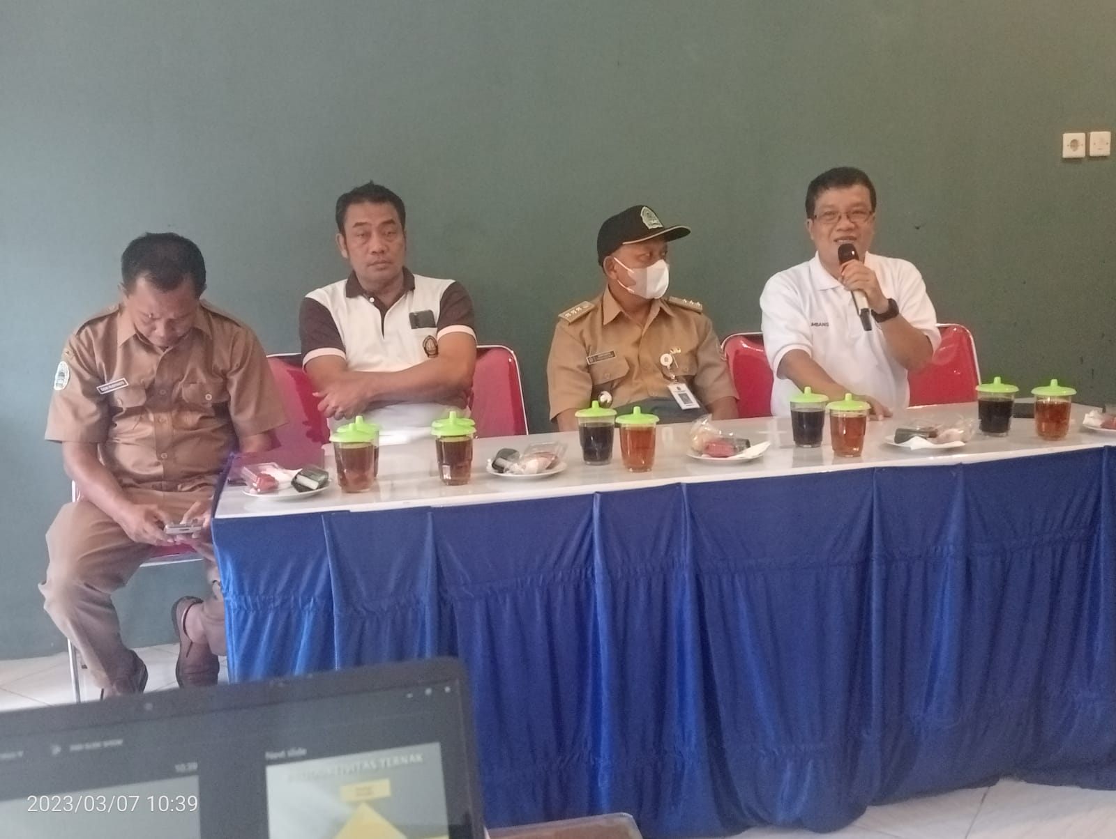 Wakil Dekan I bersama tim FPP UNDIP