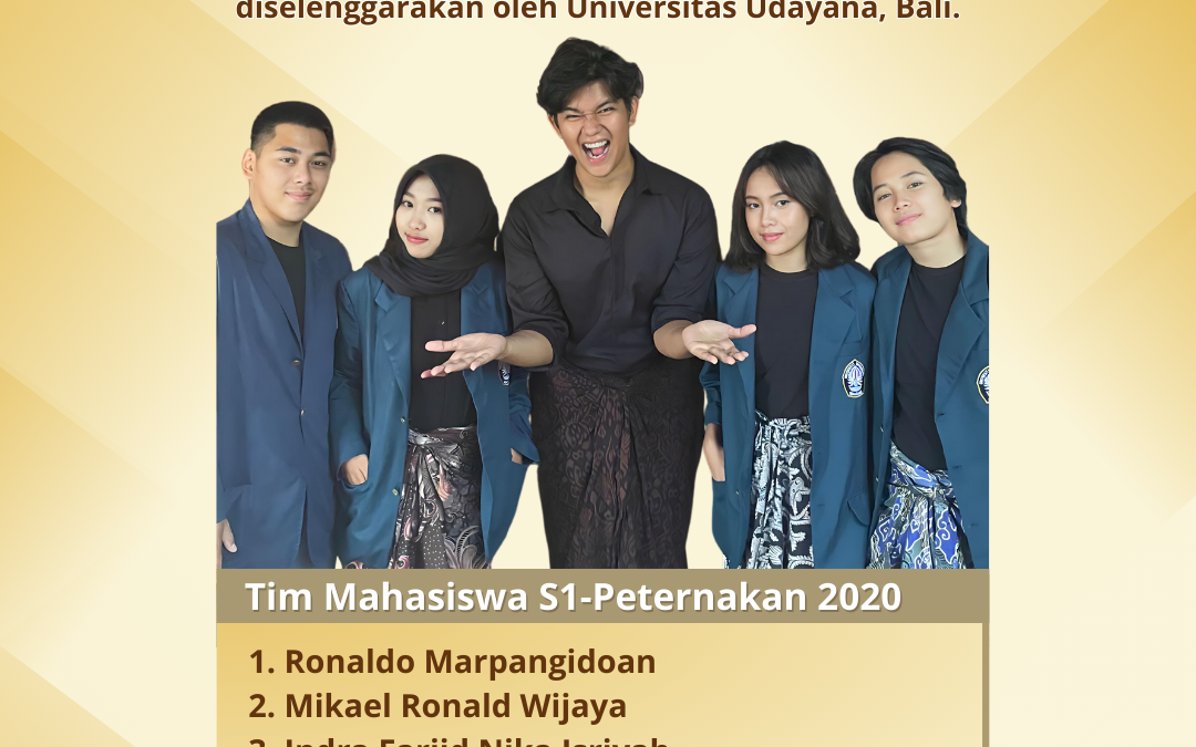 Juara 3 Tingkat Nasional Lomba Inovasi Feed Suplement Mahasiswa S1 Peternakan UNDIP