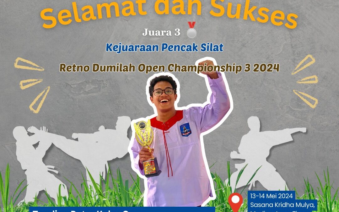 Mahasiswa Peternakan FPP Undip Sabet Medali di Ajang Retno Dumilah Open Championship III