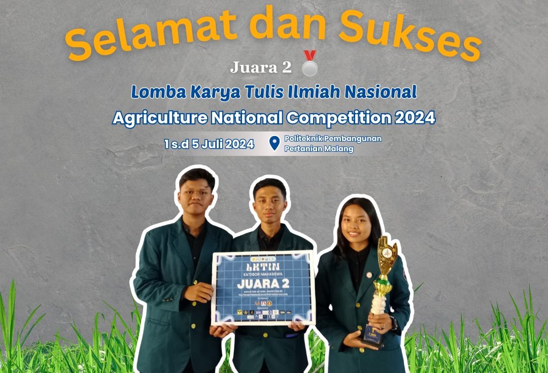 Delegasi S1 Peternakan FPP Undip Raih Juara 2 LKTI AGRICOMPT di ...