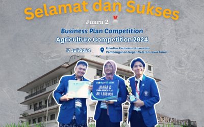 Mahasiswi Agribisnis FPP Undip Juarai AGTION 2024 di UPN Veteran Jatim