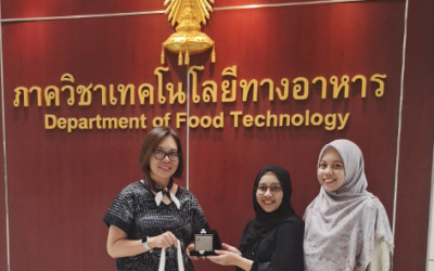 Initiating International Research Collaboration: Universitas Diponegoro and Chulalongkorn University in Food Technology
