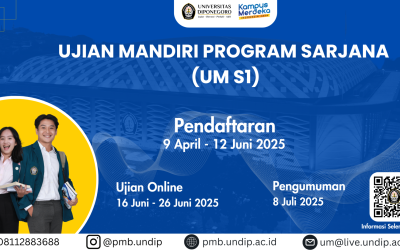 FPP Undip Buka PMB Jalur Ujian Mandiri TA 2025/2026