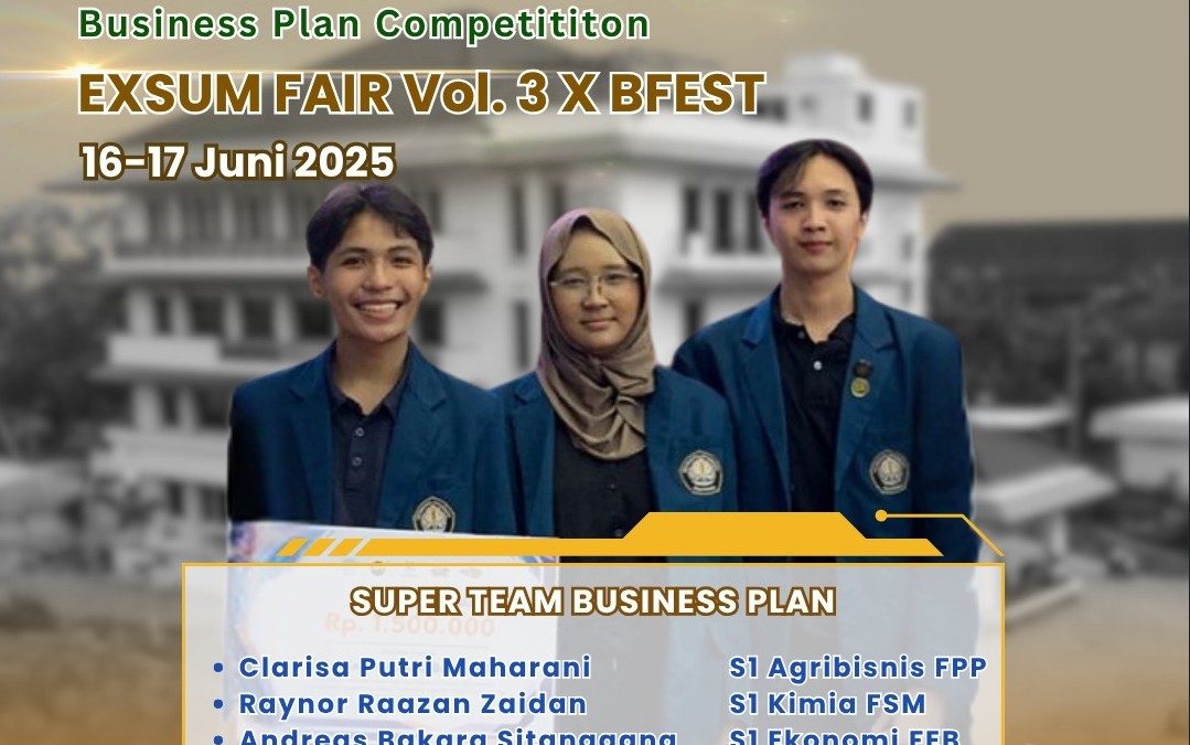 Mahasiswi FPP Undip Raih Juara II dalam EXSUM FAIR VOL.3 X B-FEST 2025