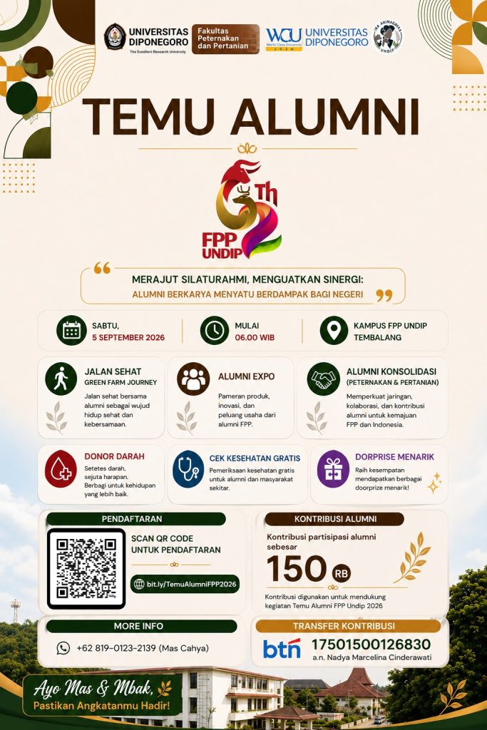Temu Alumni FPP Undip 2026