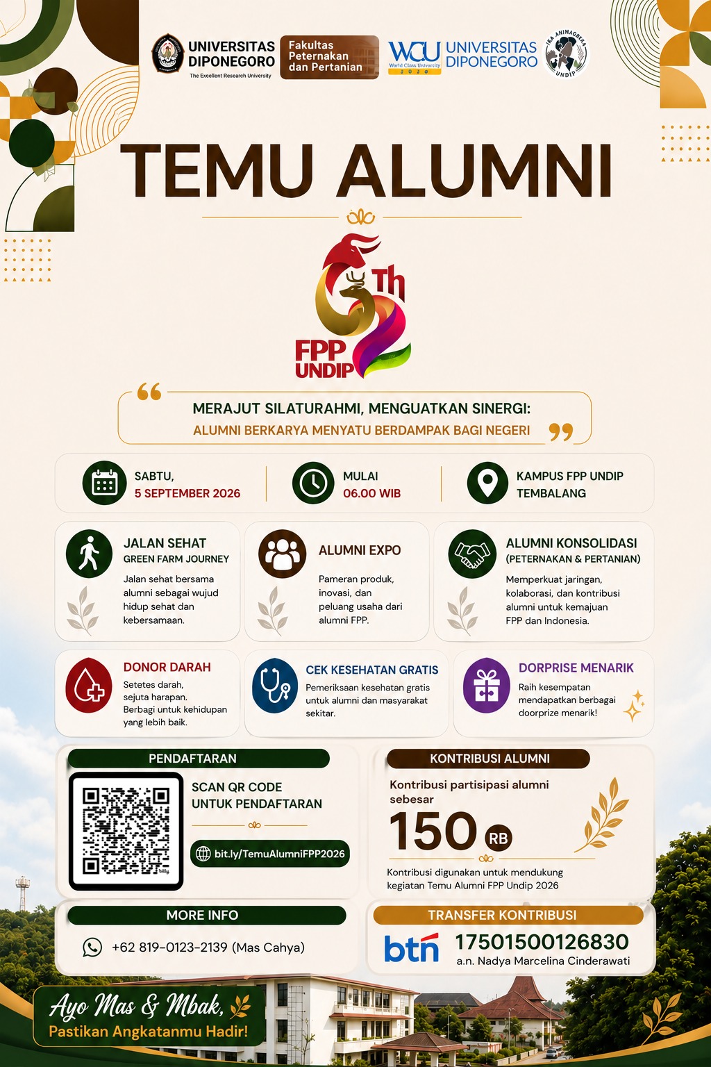 Temu Alumni FPP Undip 2026
